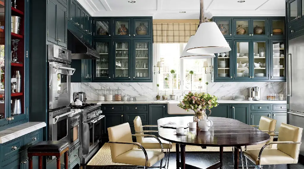 Traditional_hunter-green_glass-doors_marble.webp
