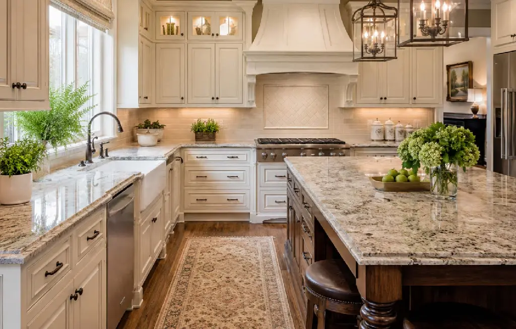 Traditional_marble_tile_painted+walnut_raised-panel.webp